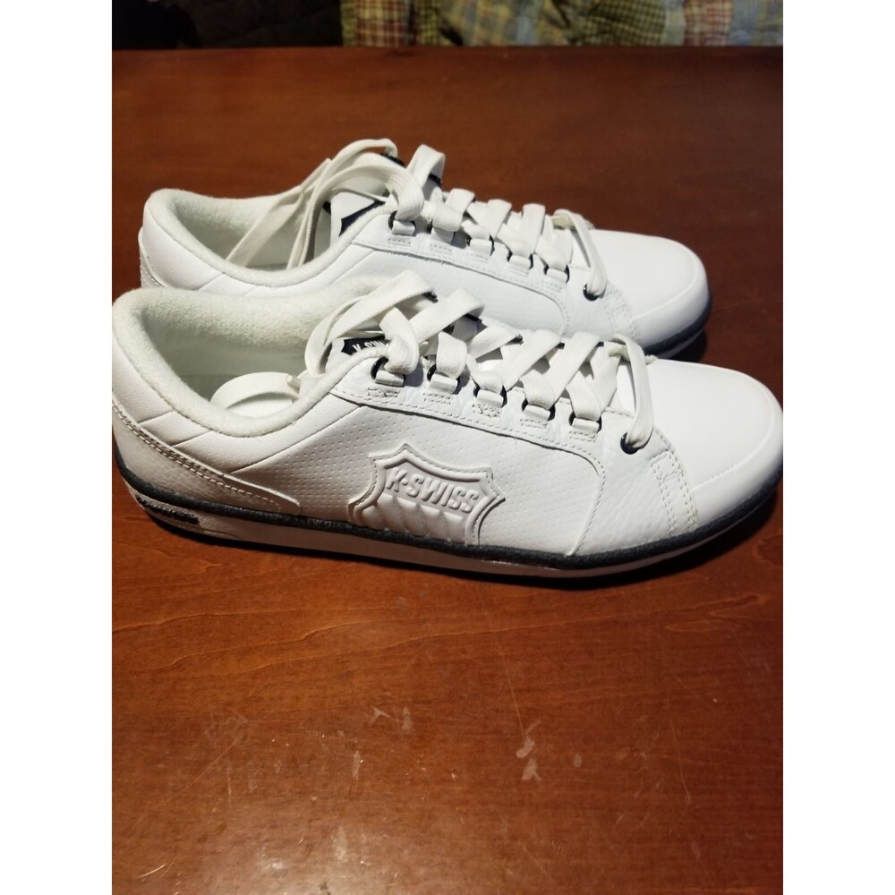 K Swiss Big Logo Sneaker White Sz 10